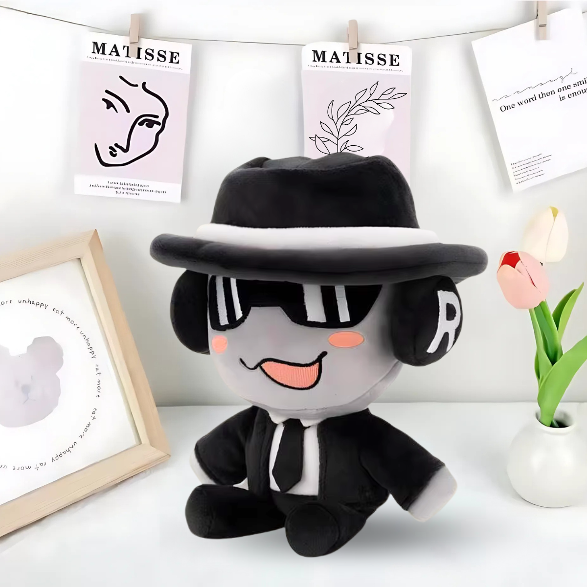 Forsaken Chance Plush - Anime Suits Man Toy for Kids