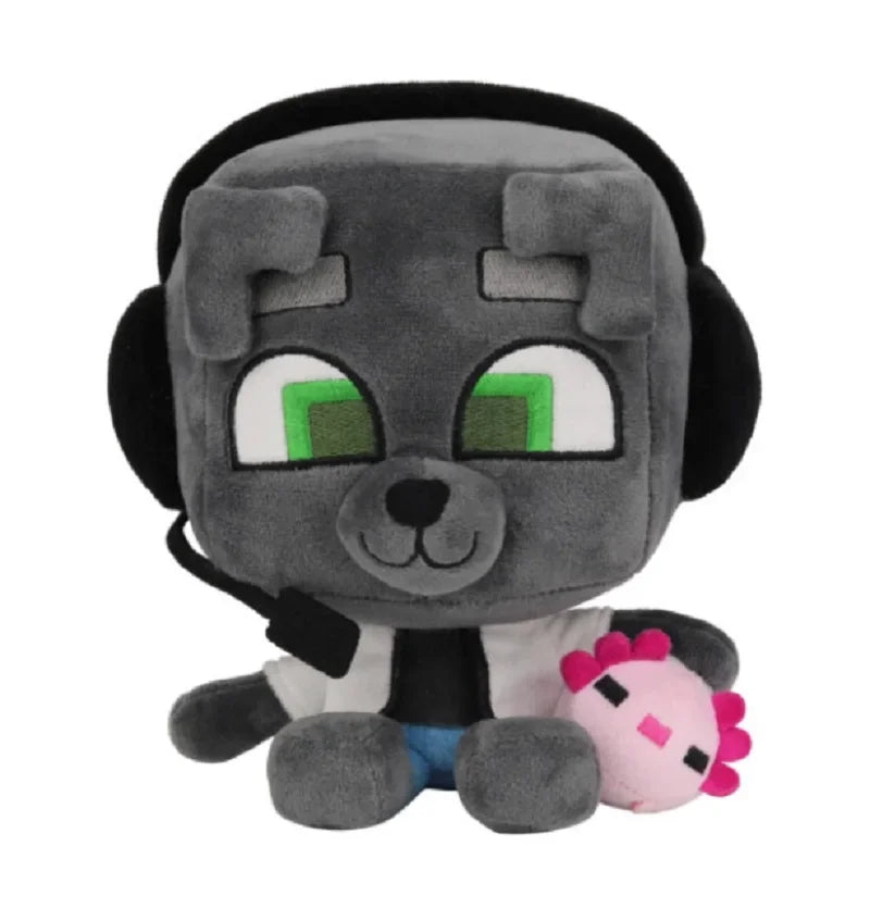 Bobicraft Kawaii Plush Wolf Toy - Adorable Soft Stuffed Animal