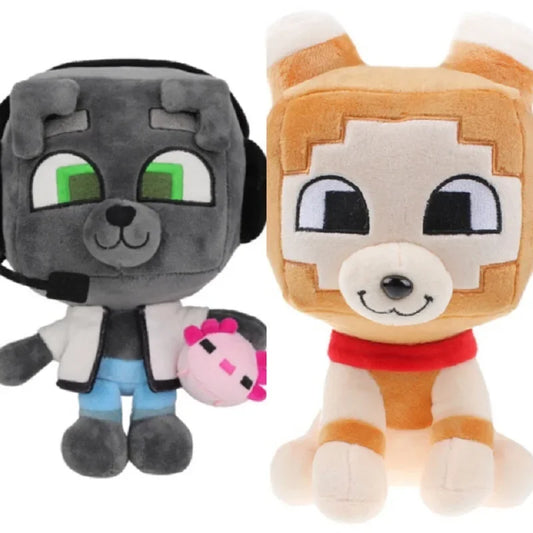 Bobicraft Kawaii Plush Wolf Toy - Adorable Soft Stuffed Animal